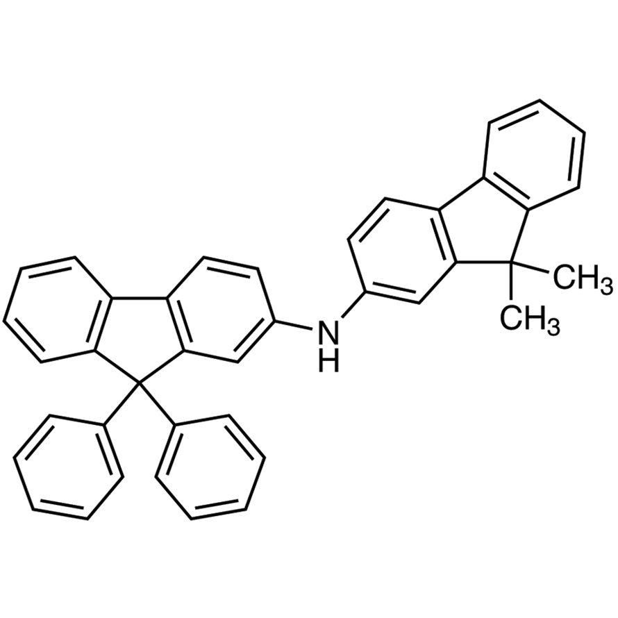 N-(9,9-Dimethyl-9H-fluoren-2-yl)-9,9-diphenyl-9H-fluoren-2-amine >98.0%(HPLC)(N) - CAS 1456702-56-9