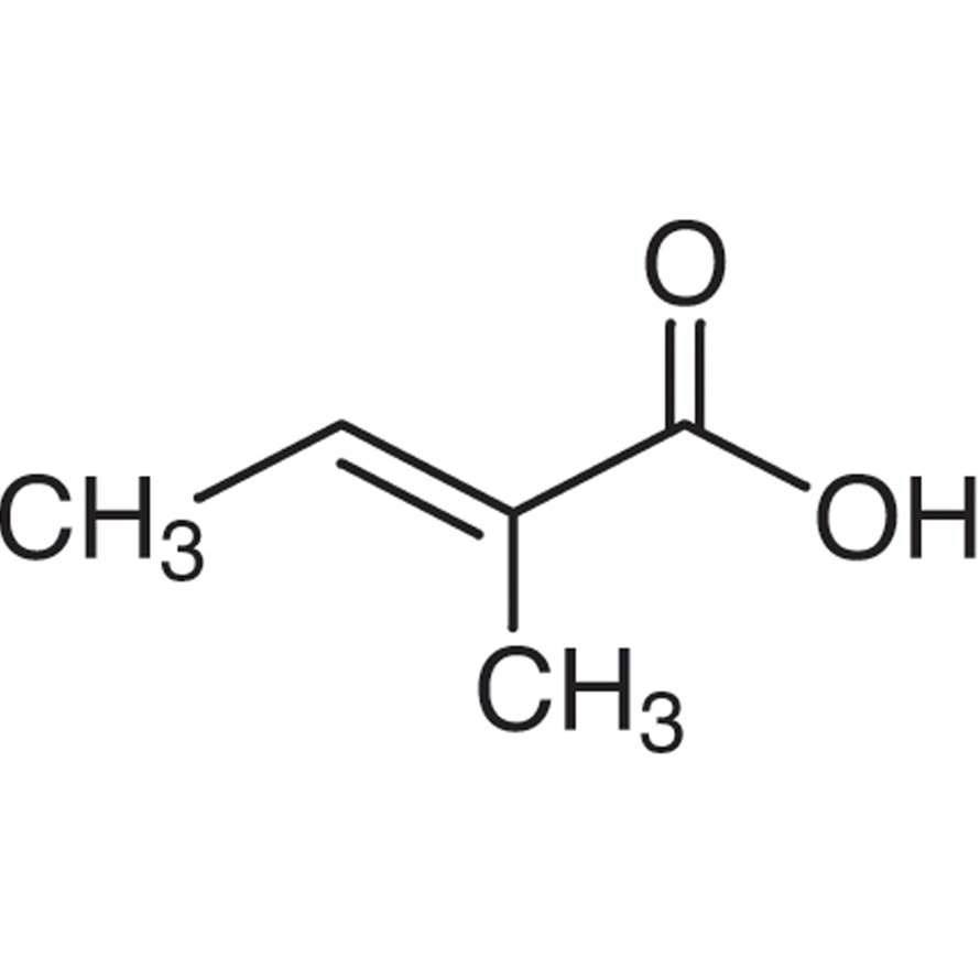Tiglic Acid >98.0%(GC)(T) - CAS 80-59-1