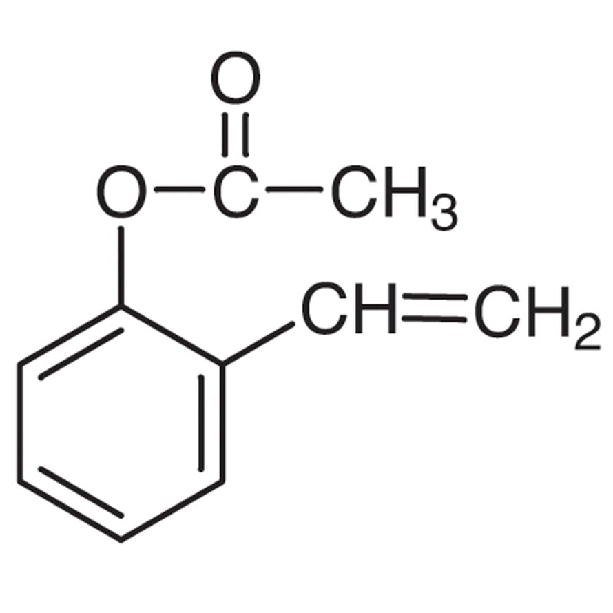 2-Vinylphenyl Acetate (stabilized with Phenothiazine) >93.0%(GC) - CAS 63600-35-1
