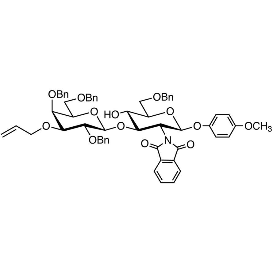 Gal[3All,246Bn]β(1-3)GlcNPhth[6Bn]-β-MP