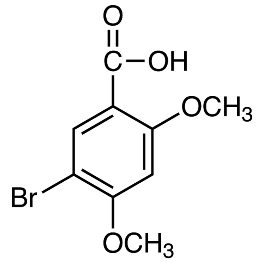 5-Bromo-2,4-dimethoxybenzoic Acid >98.0%(GC)(T) - CAS 32246-20-1
