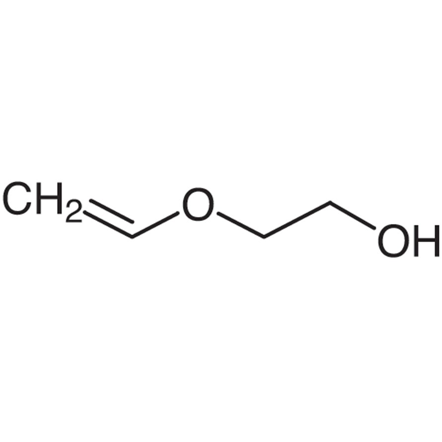 Ethylene Glycol Monovinyl Ether (stabilized with KOH) >98.0%(GC) - CAS 764-48-7