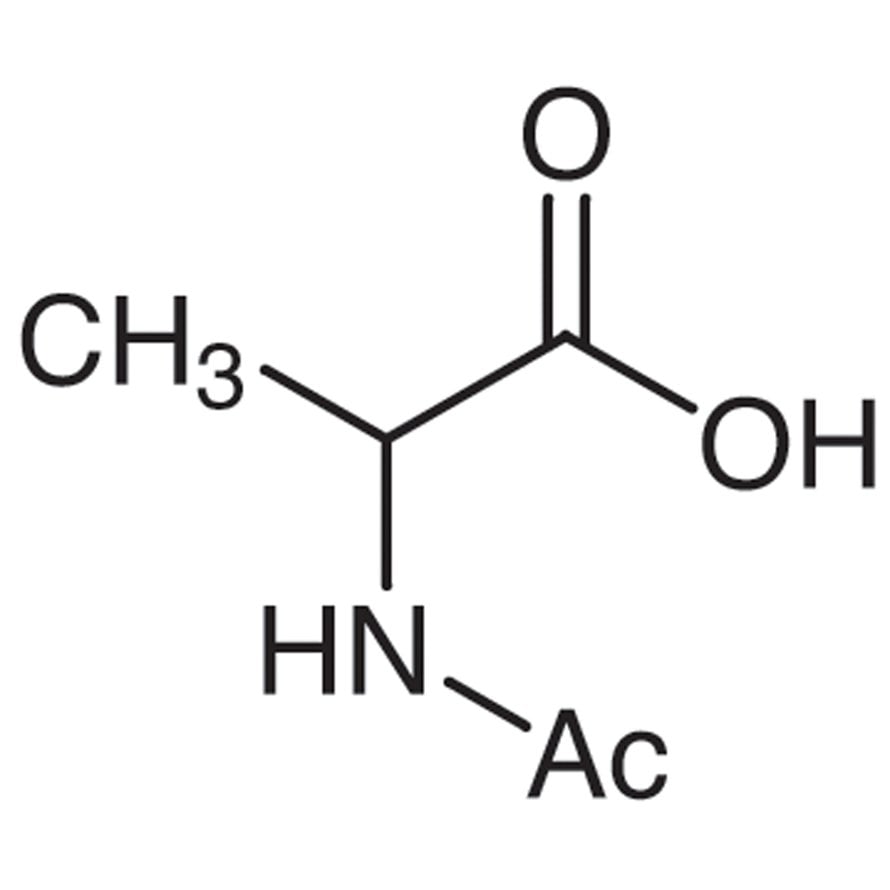N-Acetyl-DL-alanine >98.0%(T)(HPLC) - CAS 1115-69-1