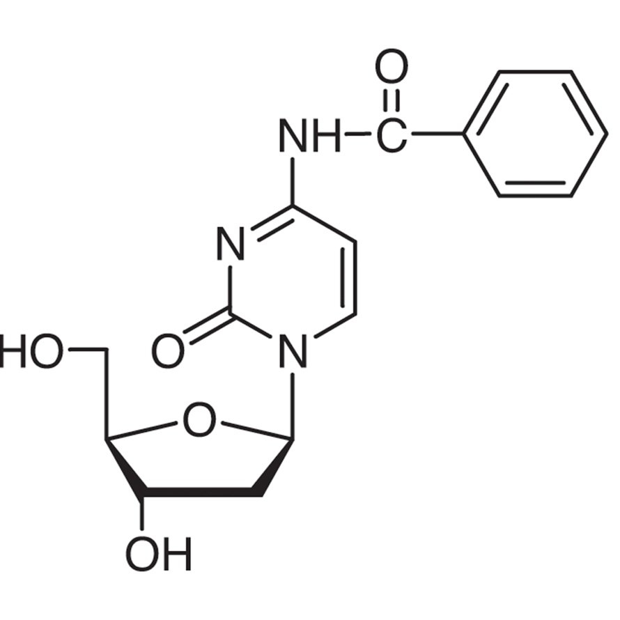 N4-Benzoyl-2'-deoxycytidine >98.0%(HPLC)(N) - CAS 4836-13-9