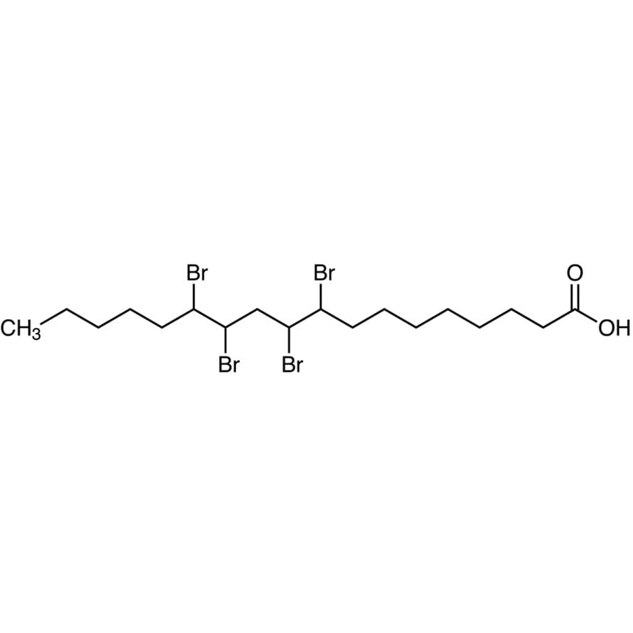 9,10,12,13-Tetrabromostearic Acid >97.0%(T) - CAS 1794-89-4