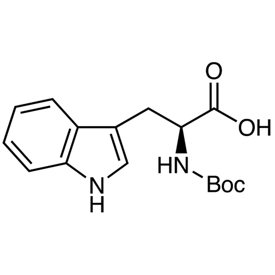 N-(tert-Butoxycarbonyl)-L-tryptophan >98.0%(HPLC) - CAS 13139-14-5