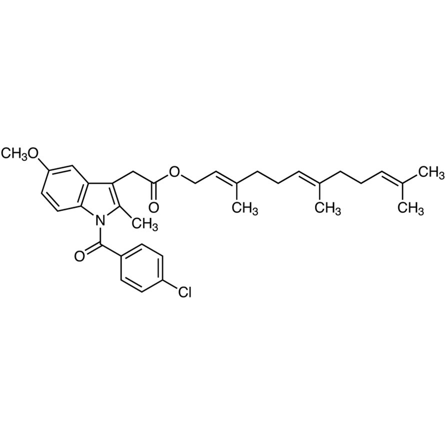Indometacin Farnesil >98.0%(HPLC) - CAS 85801-02-1
