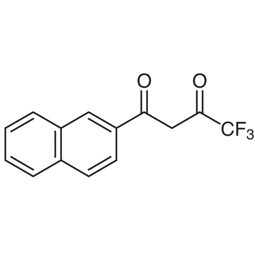4,4,4-Trifluoro-1-(2-naphthyl)-1,3-butanedione >98.0%(GC) - CAS 893-33-4