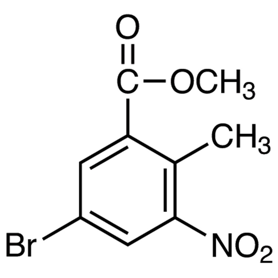 Methyl 5-Bromo-2-methyl-3-nitrobenzoate >98.0%(GC) - CAS 220514-28-3