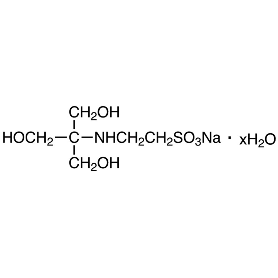 N-Tris(hydroxymethyl)methyl-2-aminoethanesulfonic Acid Sodium Salt Hydrate [Good's buffer component for biological research] >99.0%(T) - CAS 70331-82-7