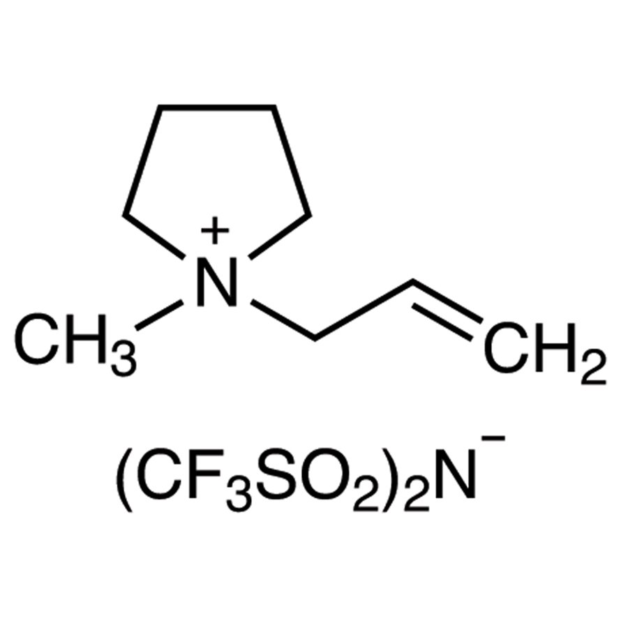 1-Allyl-1-methylpyrrolidinium Bis(trifluoromethanesulfonyl)imide >98.0%(T) - CAS 1059624-23-5