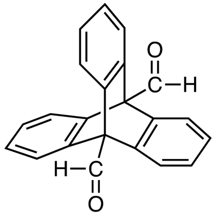 Triptycene-9,10-dicarboxaldehyde >96.0%(GC) - CAS 467429-73-8