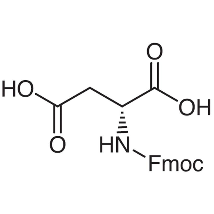 N-[(9H-Fluoren-9-ylmethoxy)carbonyl]-D-aspartic Acid >98.0%(T)(HPLC) - CAS 136083-57-3