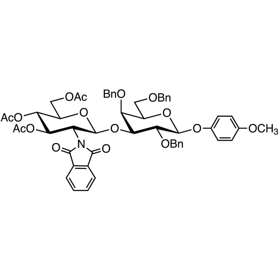 GlcNPhth[346Ac]β(1-3)Gal[246Bn]-β-MP >98.0%(HPLC) - CAS 1820575-44-7