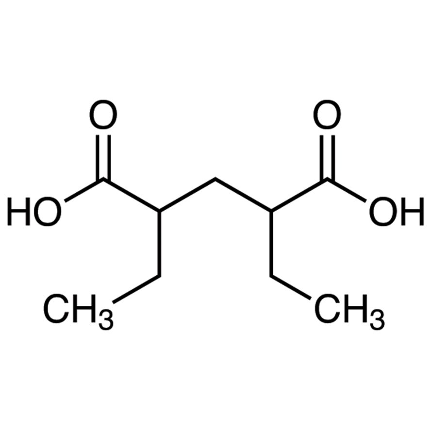 2,4-Diethylglutaric Acid (DL- and meso- mixture) >98.0%(GC)(T) - CAS 27899-21-4