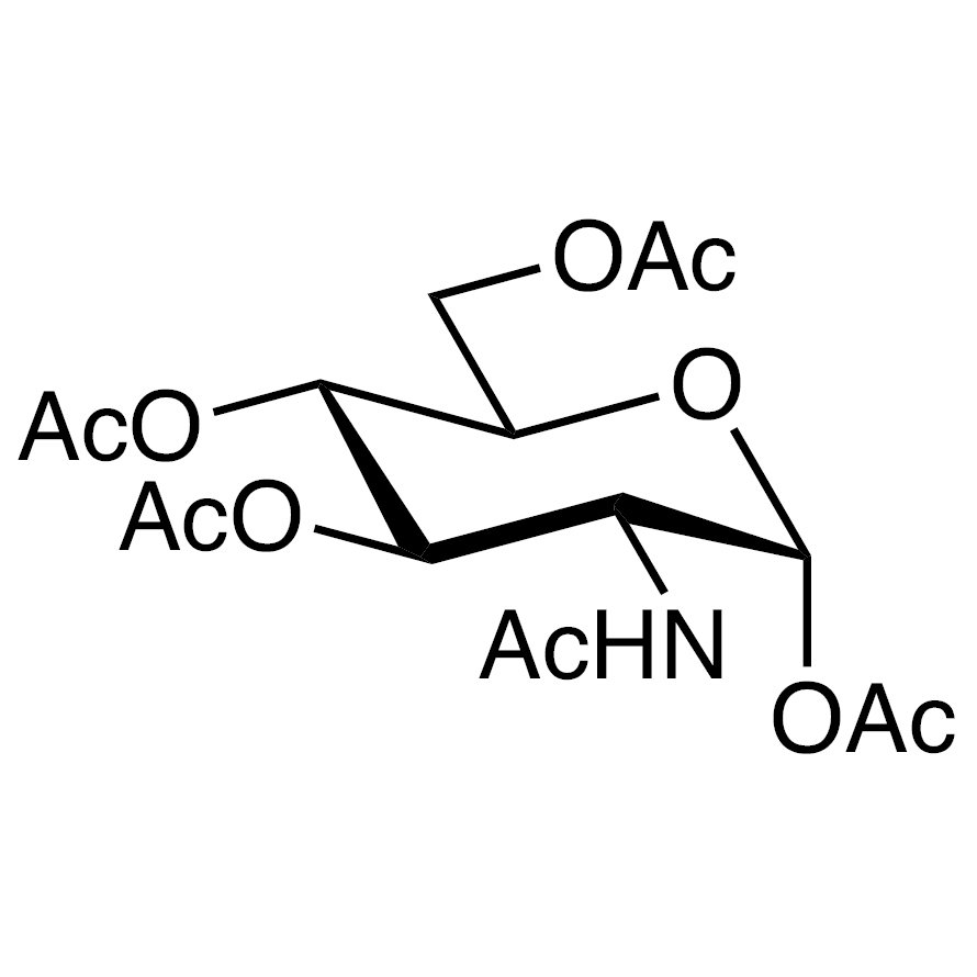 α-D-Glucosamine Pentaacetate >98.0%(HPLC) - CAS 7784-54-5