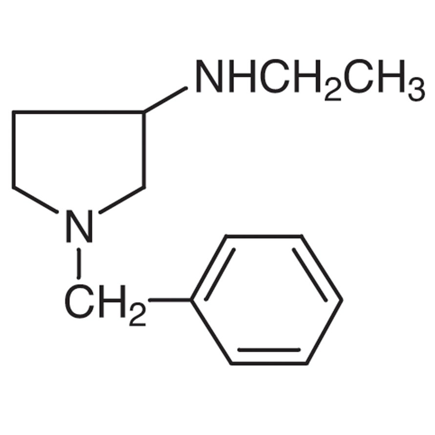 1-Benzyl-3-(ethylamino)pyrrolidine >96.0%(GC) - CAS 115445-21-1
