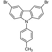3,6-Dibromo-9-(p-tolyl)-9H-carbazole >98.0%(HPLC)(N) - CAS 357437-74-2