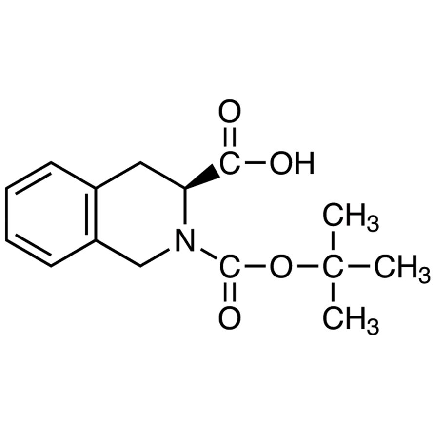 (S)-2-(tert-Butoxycarbonyl)-1,2,3,4-tetrahydroisoquinoline-3-carboxylic Acid >98.0%(T)(HPLC) - CAS 78879-20-6