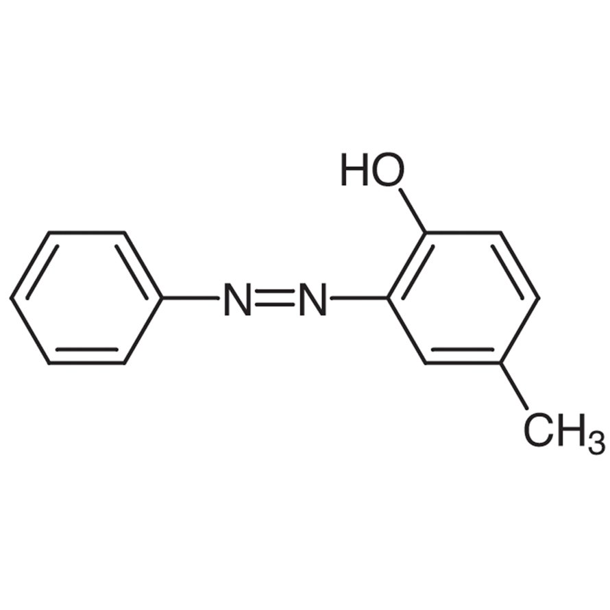 2-Phenylazo-4-methylphenol >98.0%(HPLC)(N) - CAS 952-47-6