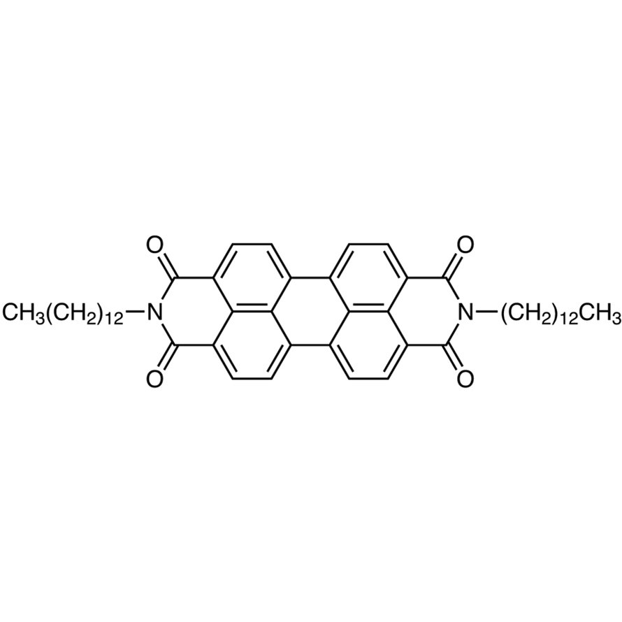 N,N'-Ditridecyl-3,4,9,10-perylenetetracarboxylic Diimide >98.0%(HPLC)(N) - CAS 95689-92-2