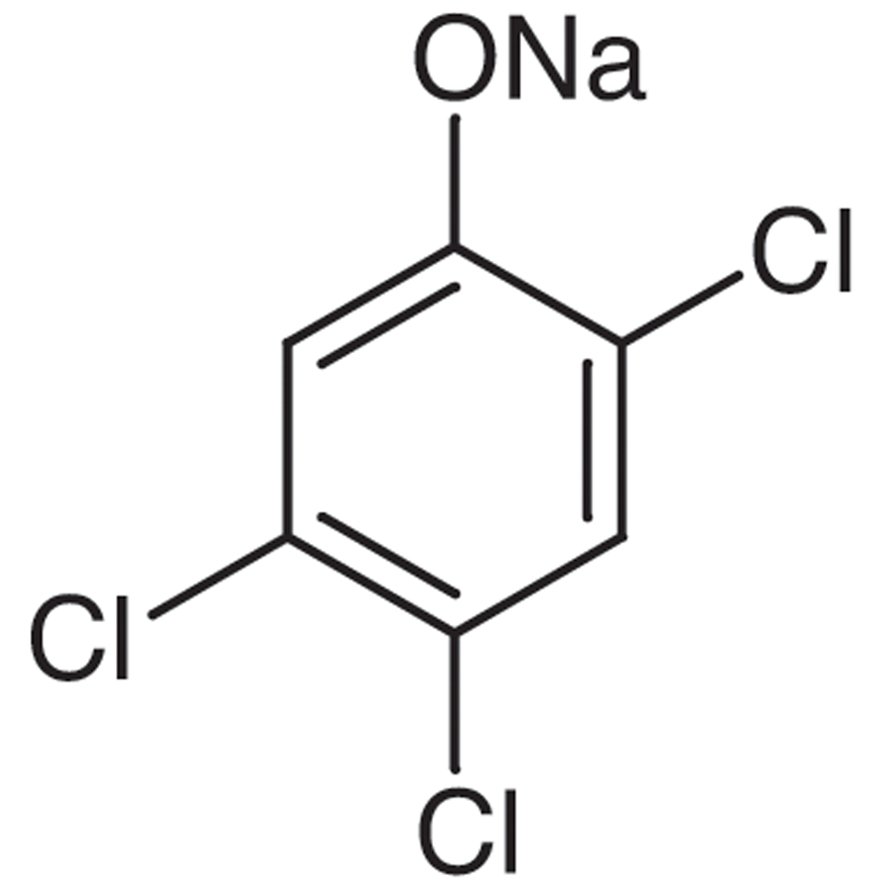 2,4,5-Trichlorophenol Sodium Salt >98.0%(GC) - CAS 136-32-3