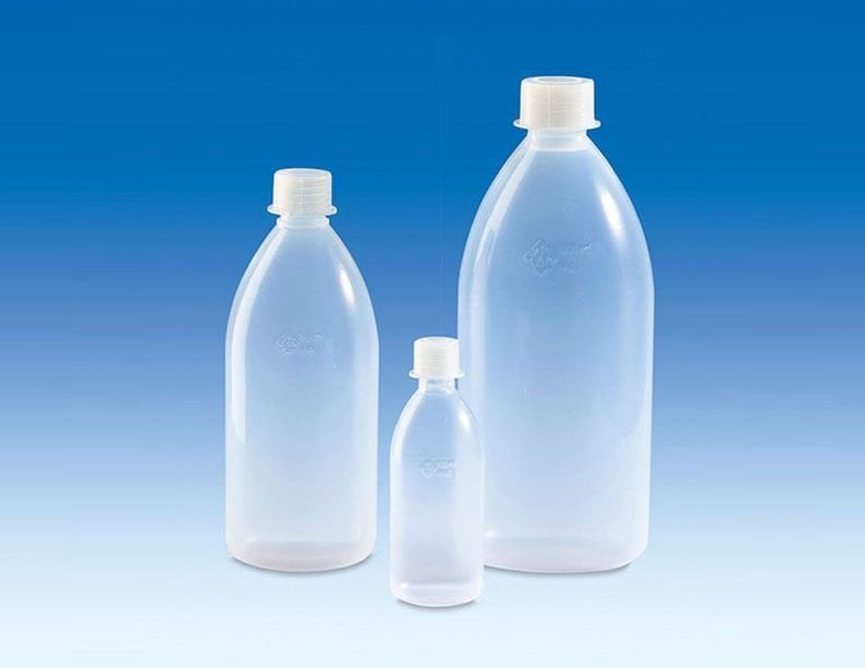 Şişe (Pfa), Vidalı Kapaklı (Etfe), Hava Geçirmez Özelliği, Dar Boyunlu   100 ml