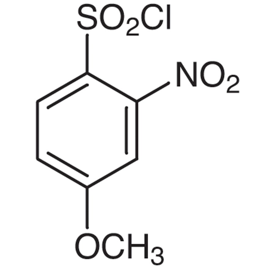 4-Methoxy-2-nitrobenzenesulfonyl Chloride >93.0%(GC)(T) - CAS 18092-54-1