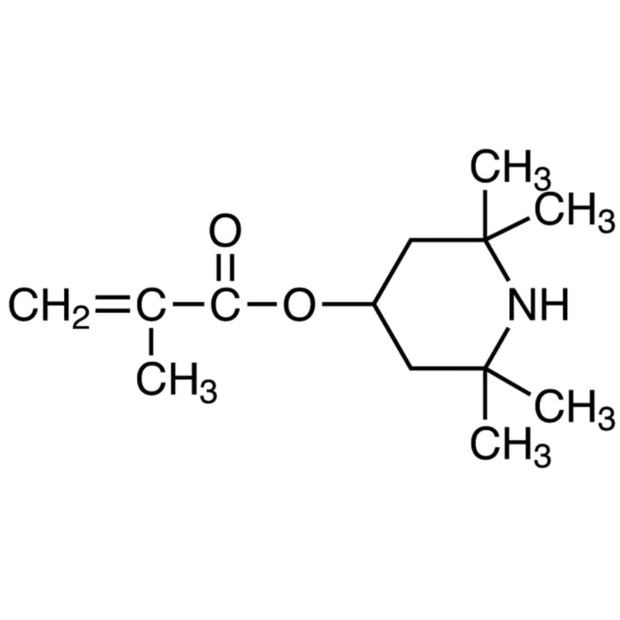 2,2,6,6-Tetramethyl-4-piperidyl Methacrylate >98.0%(GC) - CAS 31582-45-3