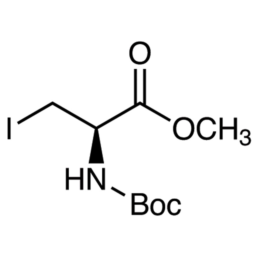 N-(tert-Butoxycarbonyl)-3-iodo-L-alanine Methyl Ester >98.0%(HPLC)(N) - CAS 93267-04-0