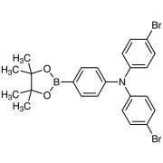 N,N-Bis(4-bromophenyl)-4-(4,4,5,5-tetramethyl-1,3,2-dioxaborolan-2-yl)aniline >98.0%(T)(HPLC) - CAS 850153-24-1