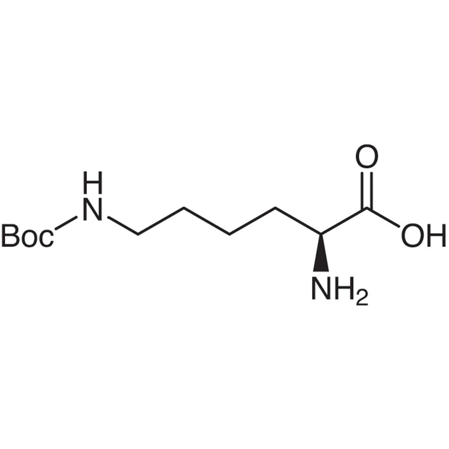 Nε-(tert-Butoxycarbonyl)-L-lysine >97.0%(T) - CAS 2418-95-3