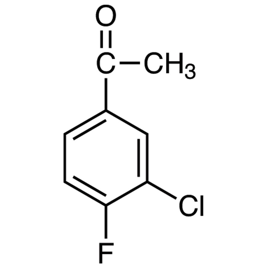 3'-Chloro-4'-fluoroacetophenone >98.0%(GC) - CAS 2923-66-2