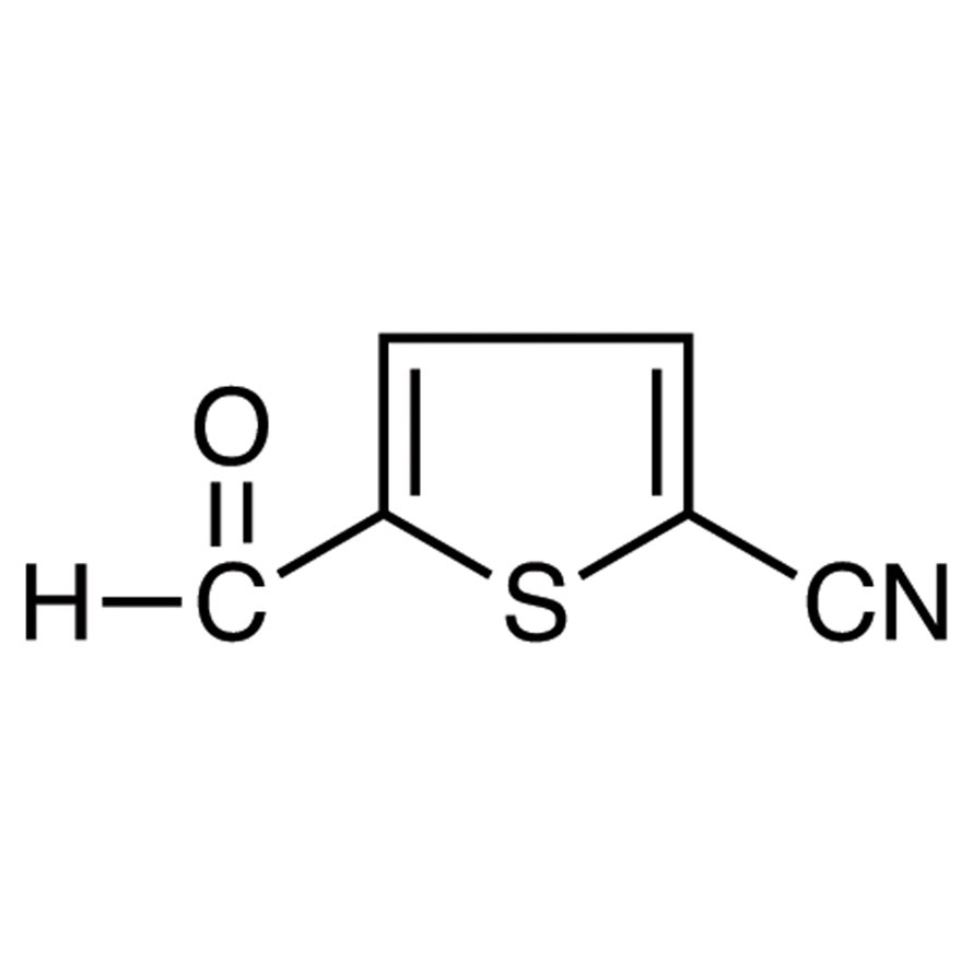 5-Formylthiophene-2-carbonitrile >98.0%(GC) - CAS 21512-16-3