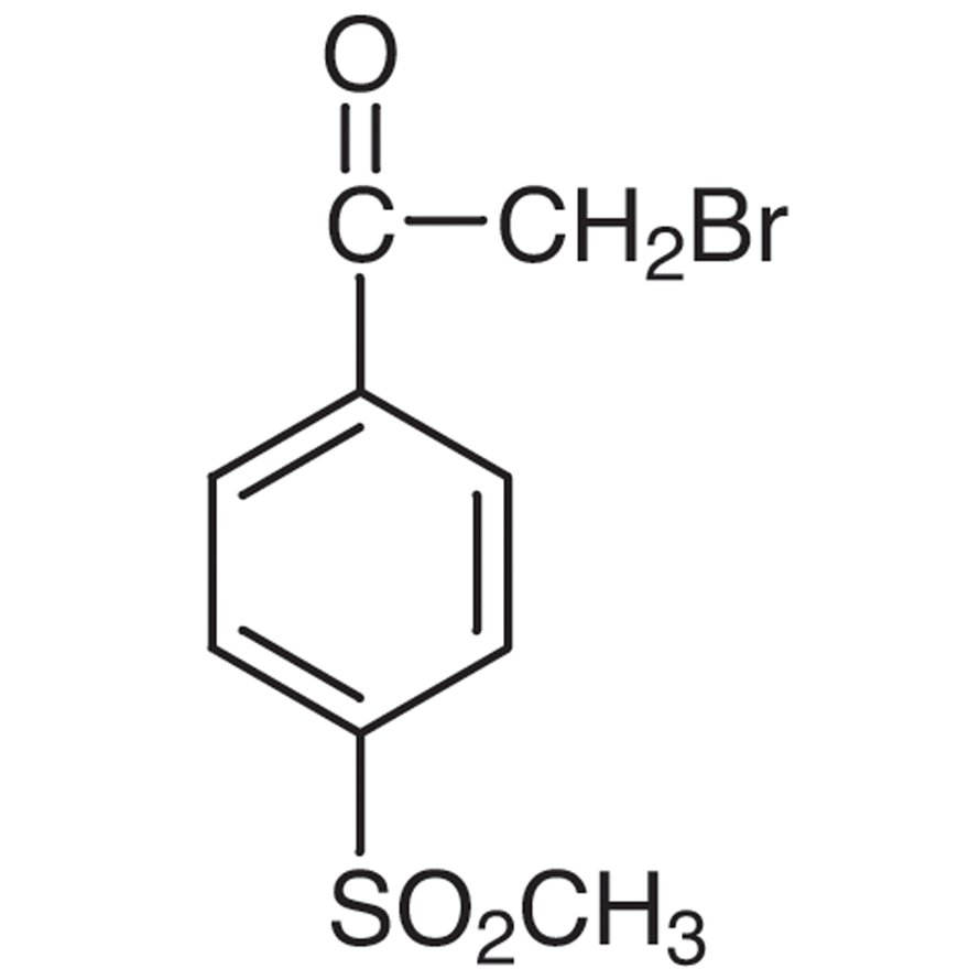 2-Bromo-4'-(methylsulfonyl)acetophenone >98.0%(GC) - CAS 50413-24-6