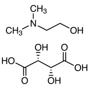 2-(Dimethylamino)ethanol Hydrogen L-(+)-Tartrate >98.0%(T) - CAS 5988-51-2