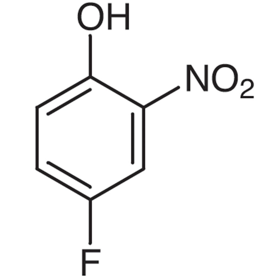 4-Fluoro-2-nitrophenol >98.0%(GC) - CAS 394-33-2