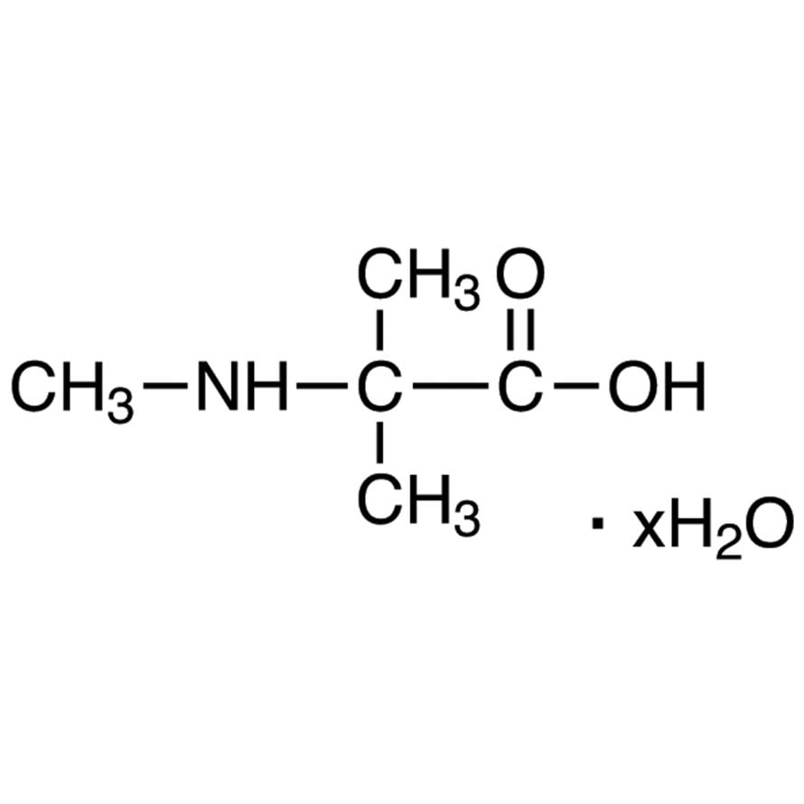 2-(Methylamino)isobutyric Acid Hydrate >98.0%(T) - CAS 2566-34-9