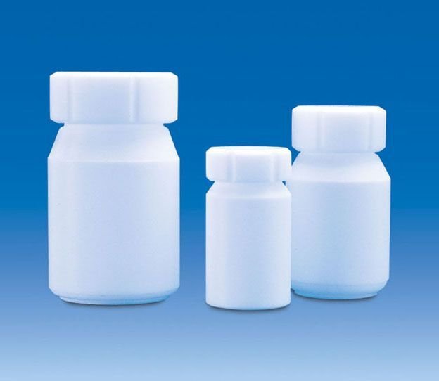 Şişe (Ptfe) Işık Ve Hava Geçirmeyen Şişeler, Geniş Ağızlı   50 ml