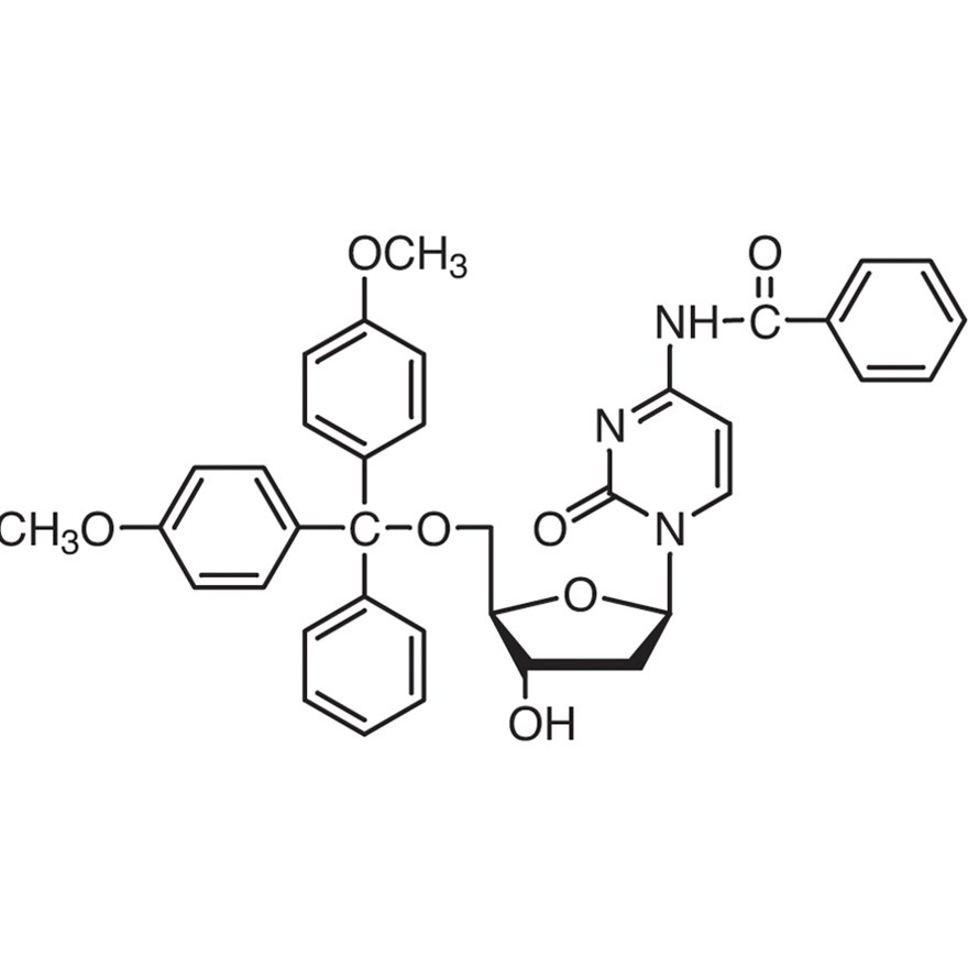 N4-Benzoyl-5'-O-(4,4'-dimethoxytrityl)-2'-deoxycytidine >99.0%(HPLC) - CAS 67219-55-0