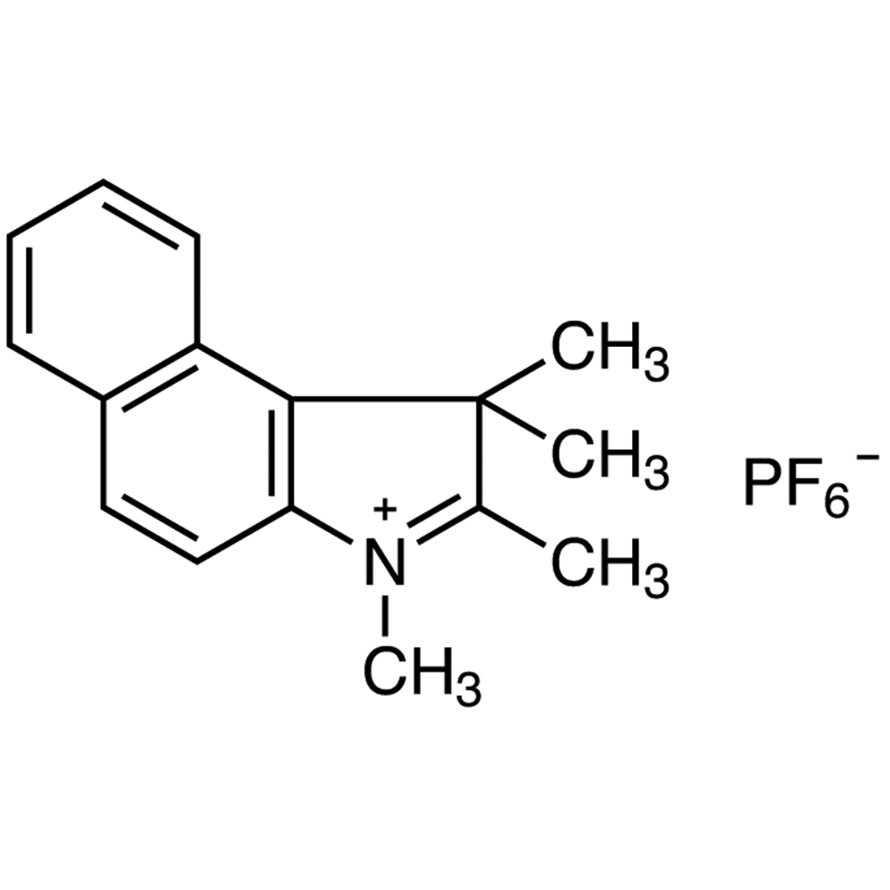 1,1,2,3-Tetramethyl-1H-benzo[e]indolium Hexafluorophosphate >97.0%(HPLC)(N) - CAS 372081-65-7