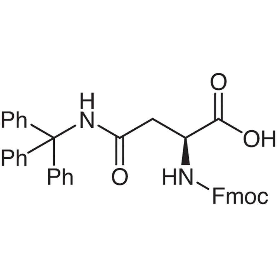 Nα-[(9H-Fluoren-9-ylmethoxy)carbonyl]-Nγ-trityl-L-asparagine >98.0%(T)(HPLC) - CAS 132388-59-1