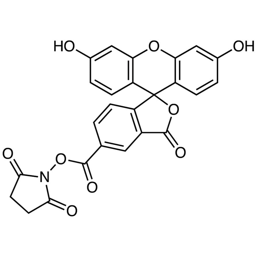 5-Carboxyfluorescein N-Succinimidyl Ester >90.0%(HPLC) - CAS 92557-80-7
