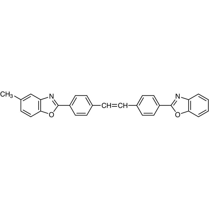 4-(2-Benzoxazolyl)-4'-(5-methyl-2-benzoxazolyl)stilbene >95.0%(HPLC) - CAS 5242-49-9