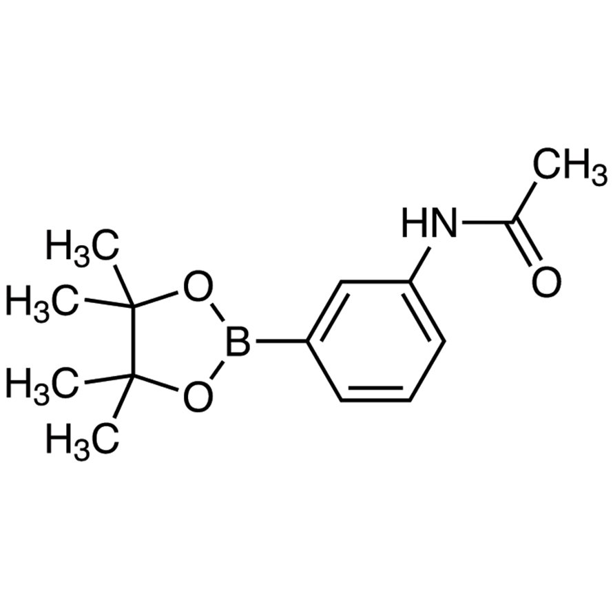 3'-(4,4,5,5-Tetramethyl-1,3,2-dioxaborolan-2-yl)acetanilide >98.0%(GC)(T) - CAS 480424-93-9