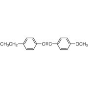 1-Ethyl-4-[(4-methoxyphenyl)ethynyl]benzene >98.0%(GC) - CAS 63221-88-5