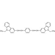 1,4-Bis[2-(9-ethylcarbazol-3-yl)vinyl]benzene >98.0%(HPLC)(N) - CAS 62608-15-5