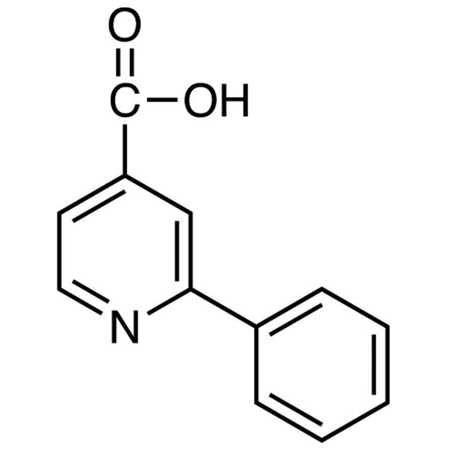 2-Phenylpyridine-4-carboxylic Acid >98.0%(GC)(T) - CAS 55240-51-2