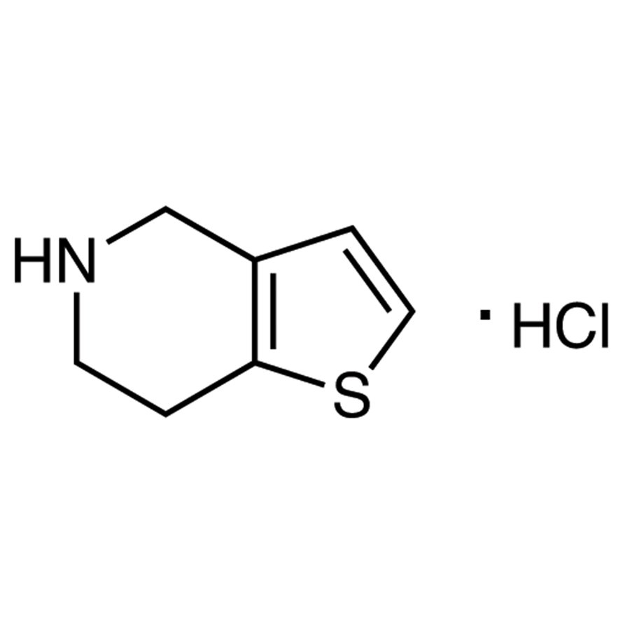 4,5,6,7-Tetrahydrothieno[3,2-c]pyridine Hydrochloride >98.0%(HPLC)(N) - CAS 28783-41-7