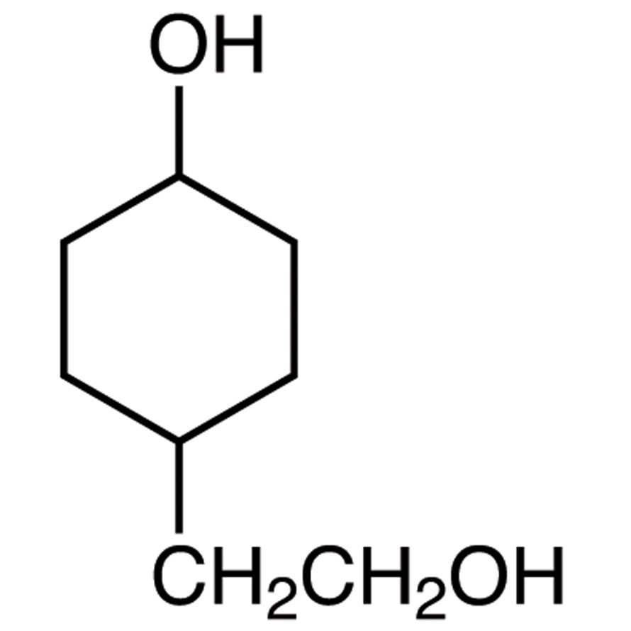 4-(2-Hydroxyethyl)cyclohexanol (cis- and trans- mixture) >98.0%(GC) - CAS 74058-21-2
